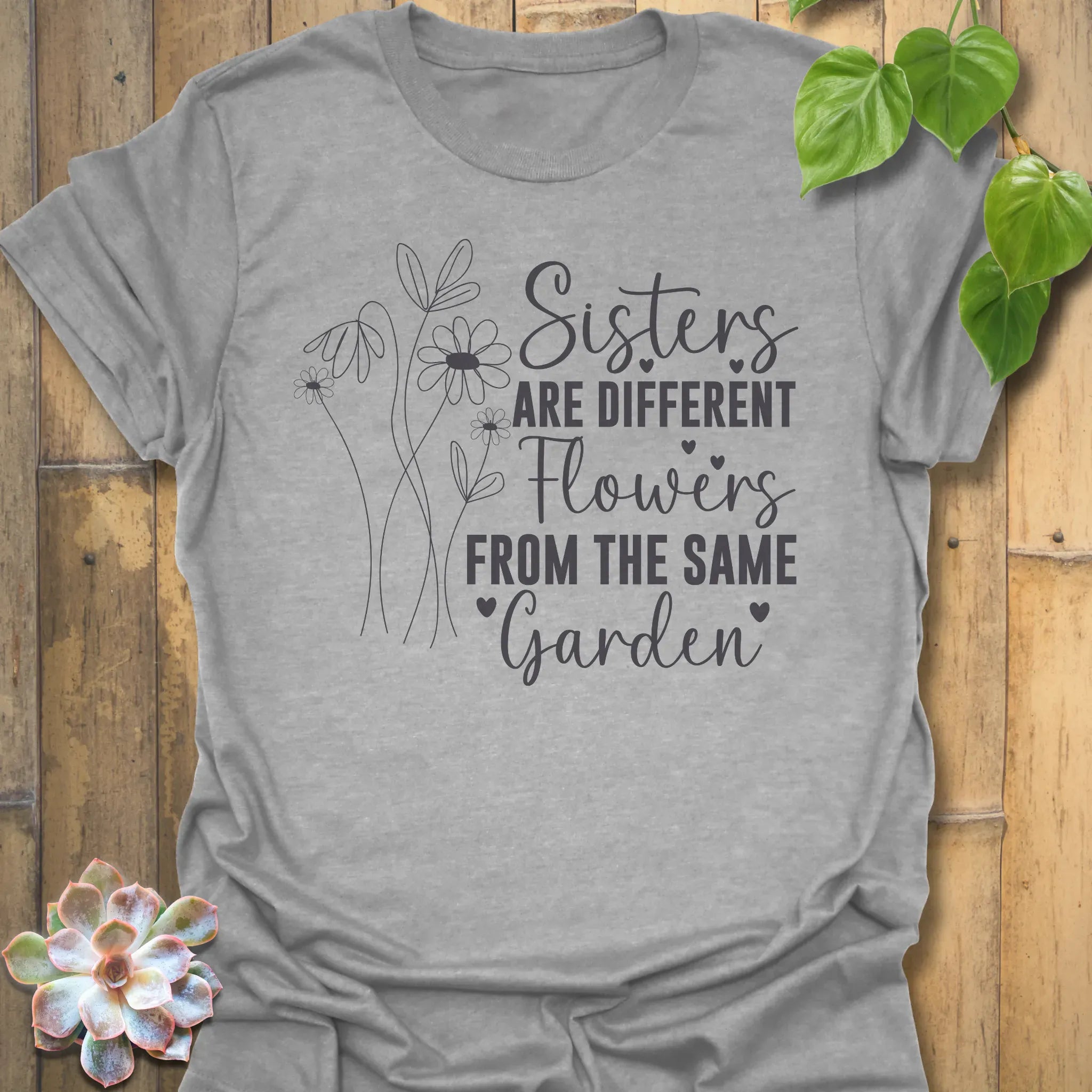 Sisters Are Different T-shirt Sport Grey / S T-Shirt