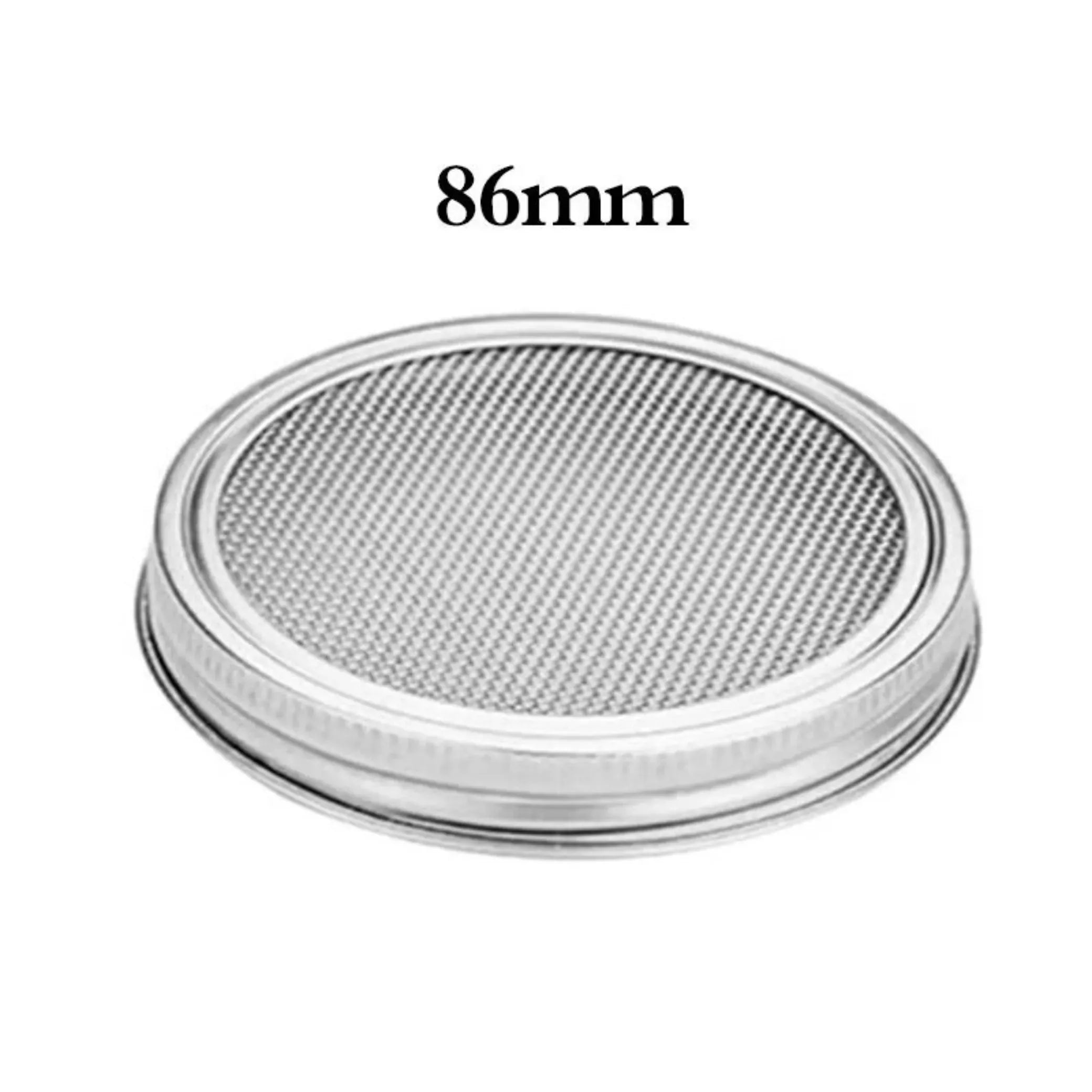 Sprouting Jar Accessories - Wide Mouth Mason Jar Strainer Lids & Adjustable Stands 02 Sprout Set