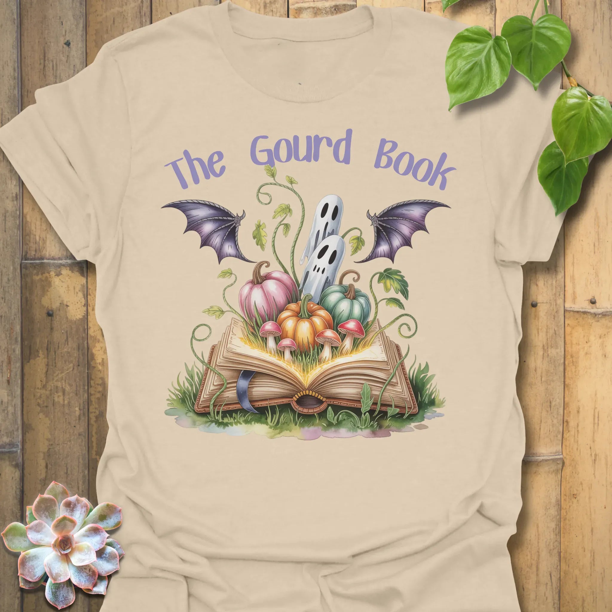 The Gourd Book T-shirt Sand / S T-Shirt