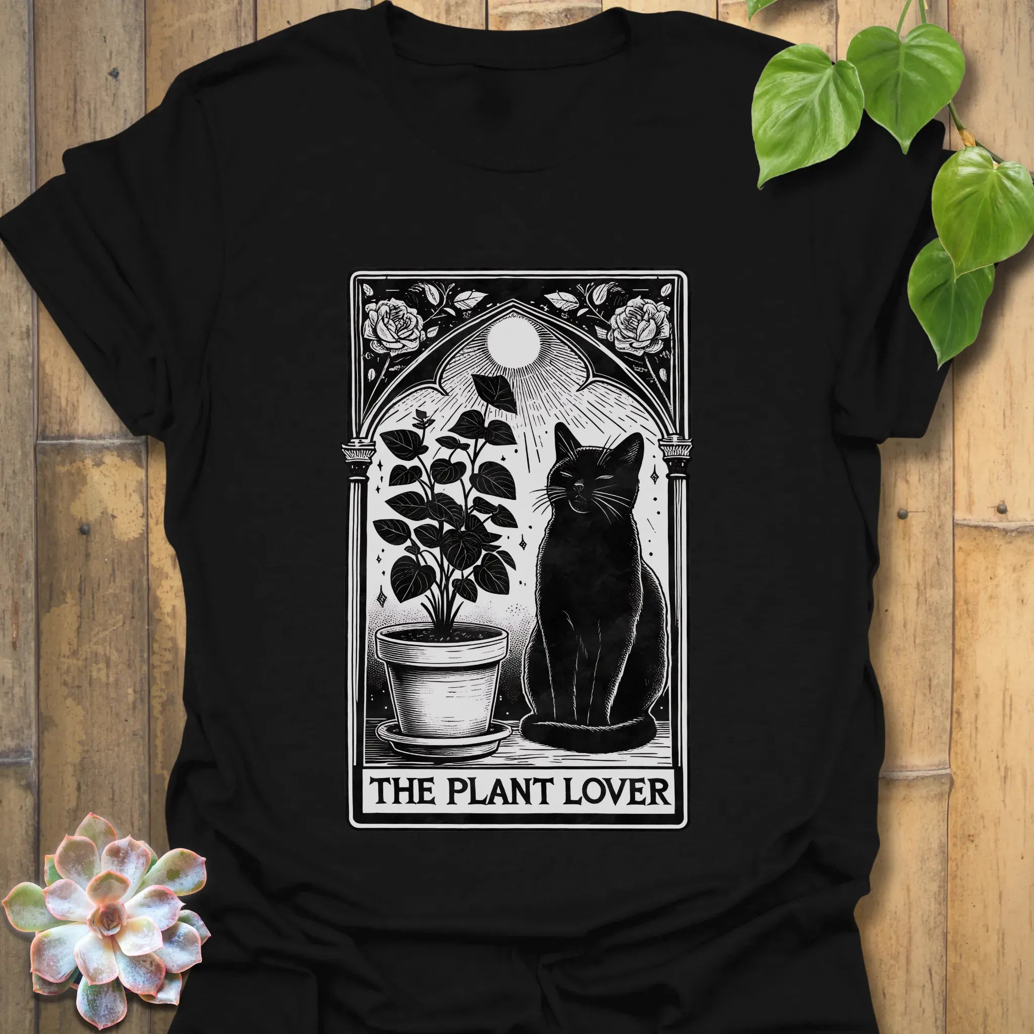 The Plant Lover T-shirt Black / S T-Shirt
