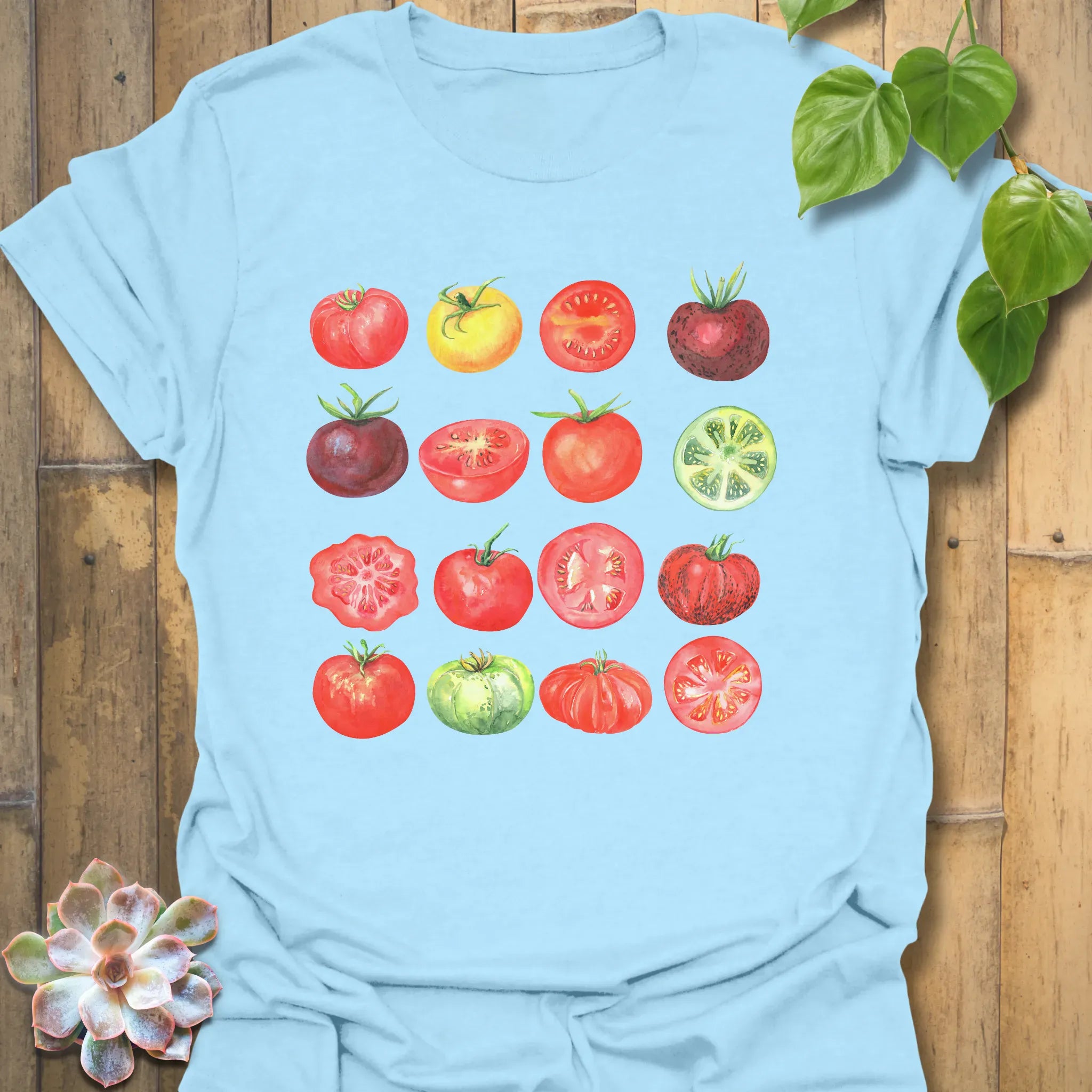 The Tomato Variety Club T-shirt Light Blue / S T-Shirt