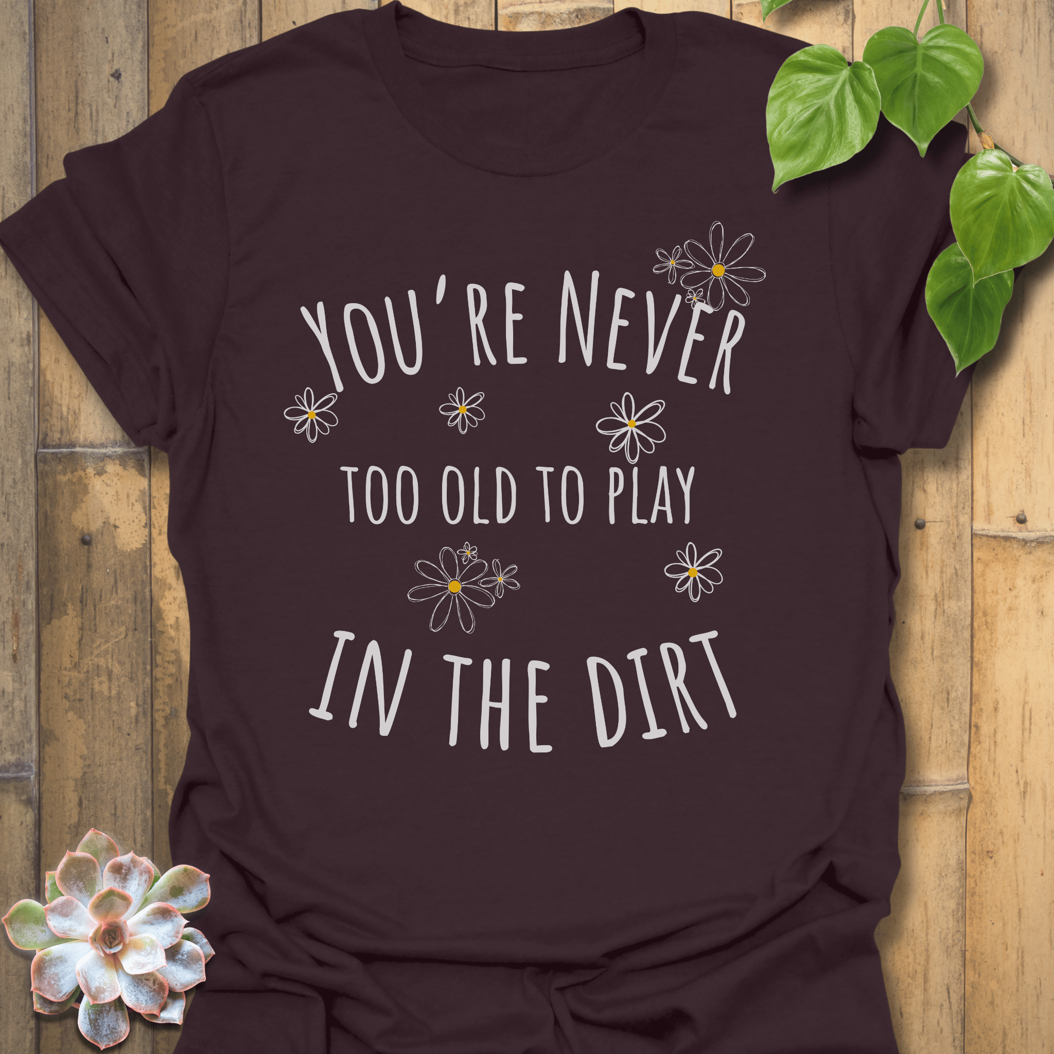 Too Old T-shirt Dark Chocolate / S T-Shirt