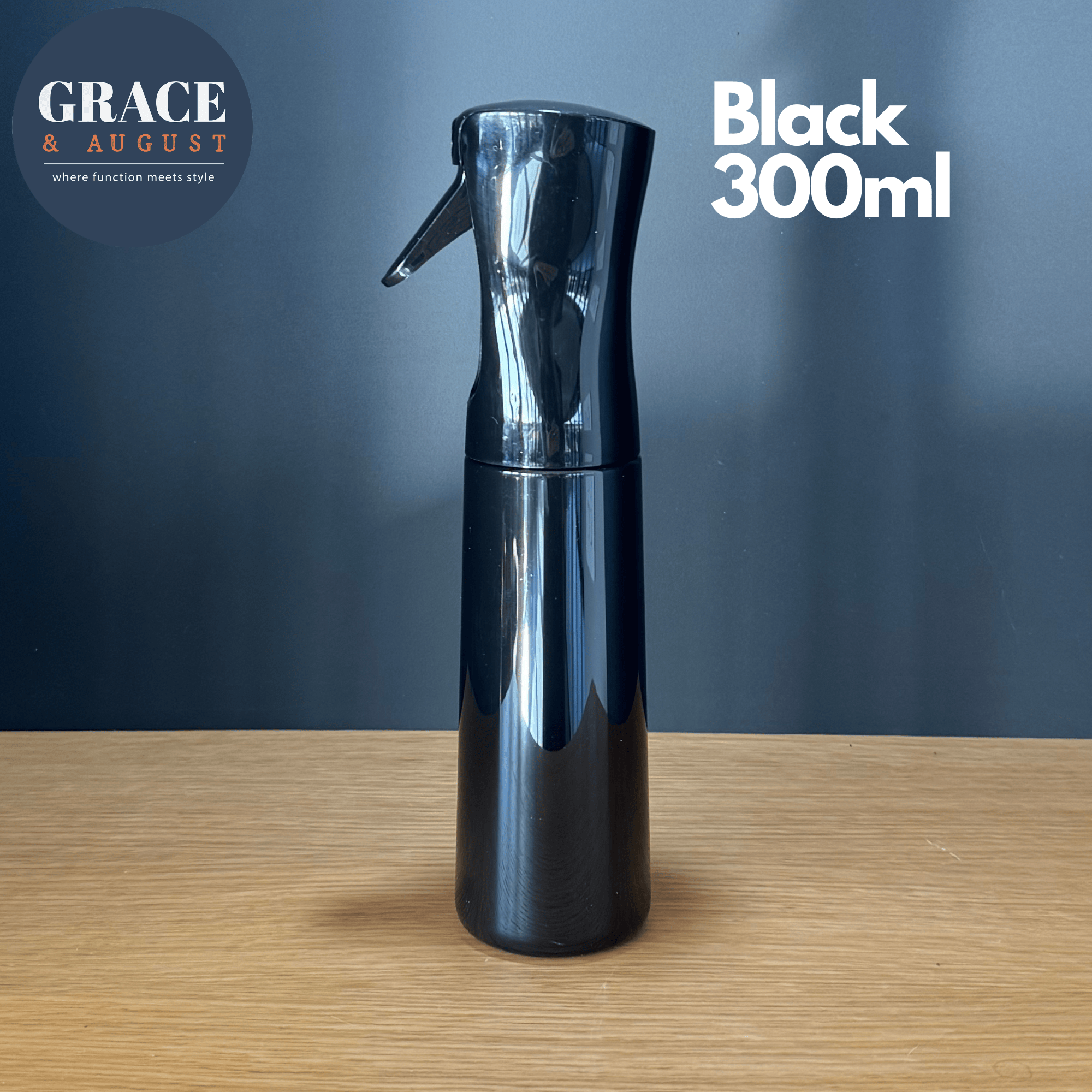 Ultra-fine Mist Spray Bottles - Want it now? Limited colours for immediate dispatch! Black Spray Mist Bottle
