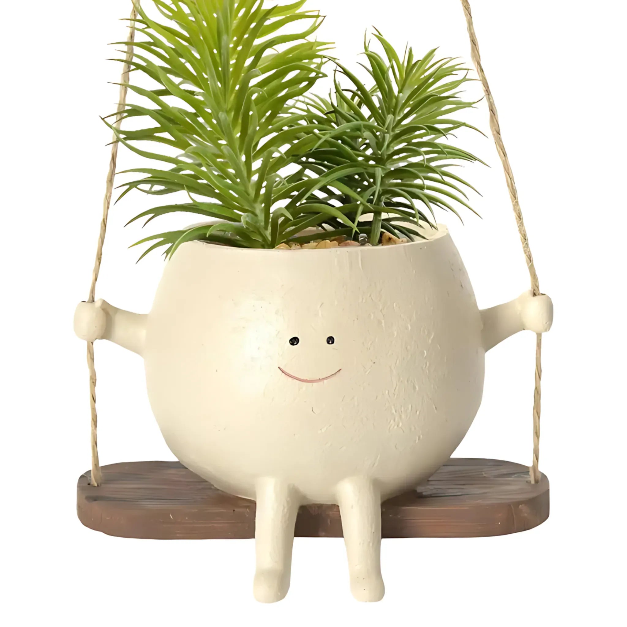 Wall Planter - Resin Swing Face Pot for Indoor & Outdoor Decor Planter Pot Plant Pot