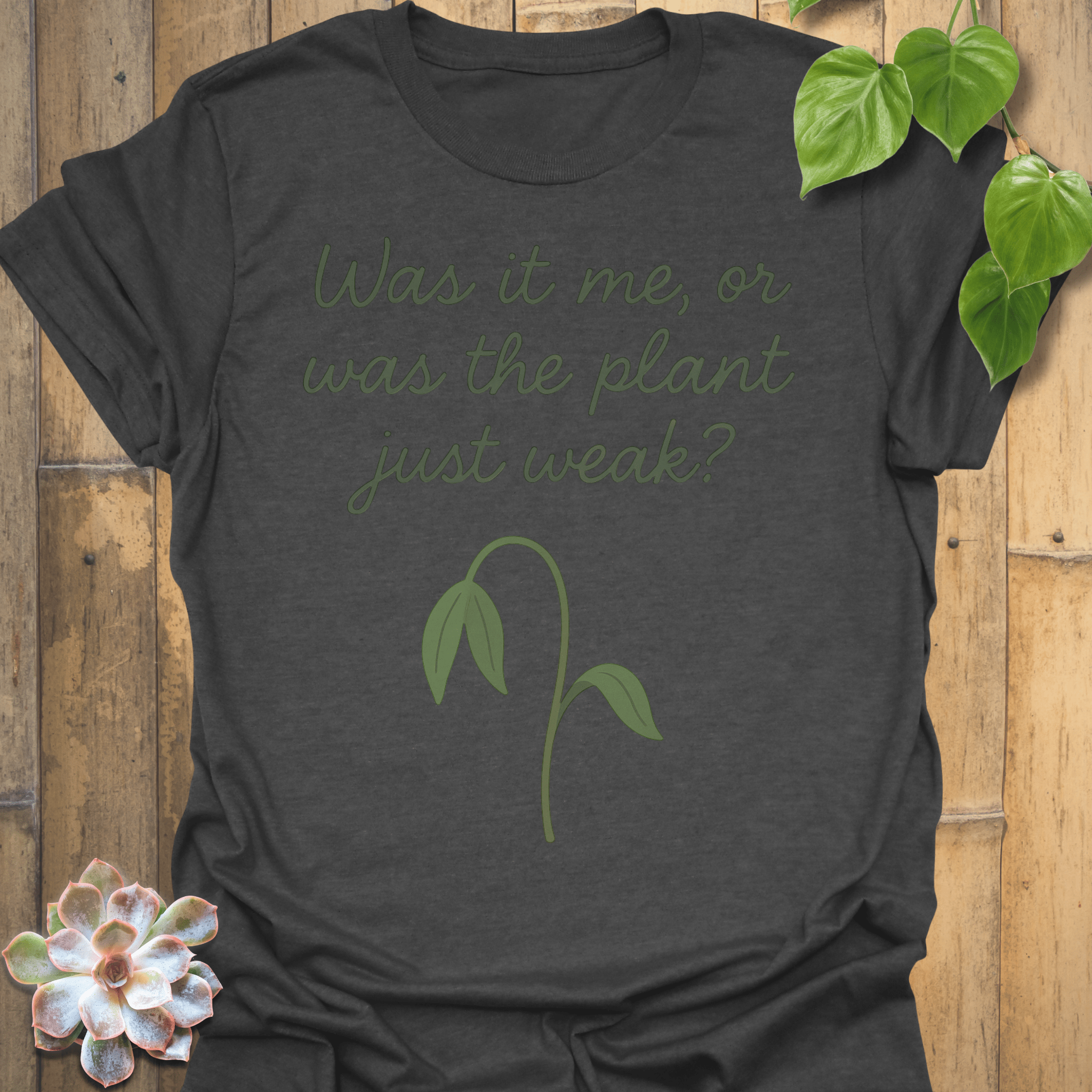 Weak Plant T-shirt Dark Heather / S T-Shirt