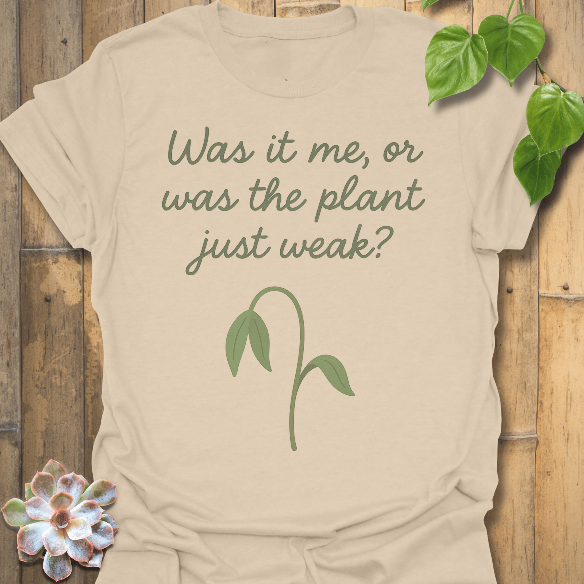 Weak Plant T-shirt Sand / S T-Shirt