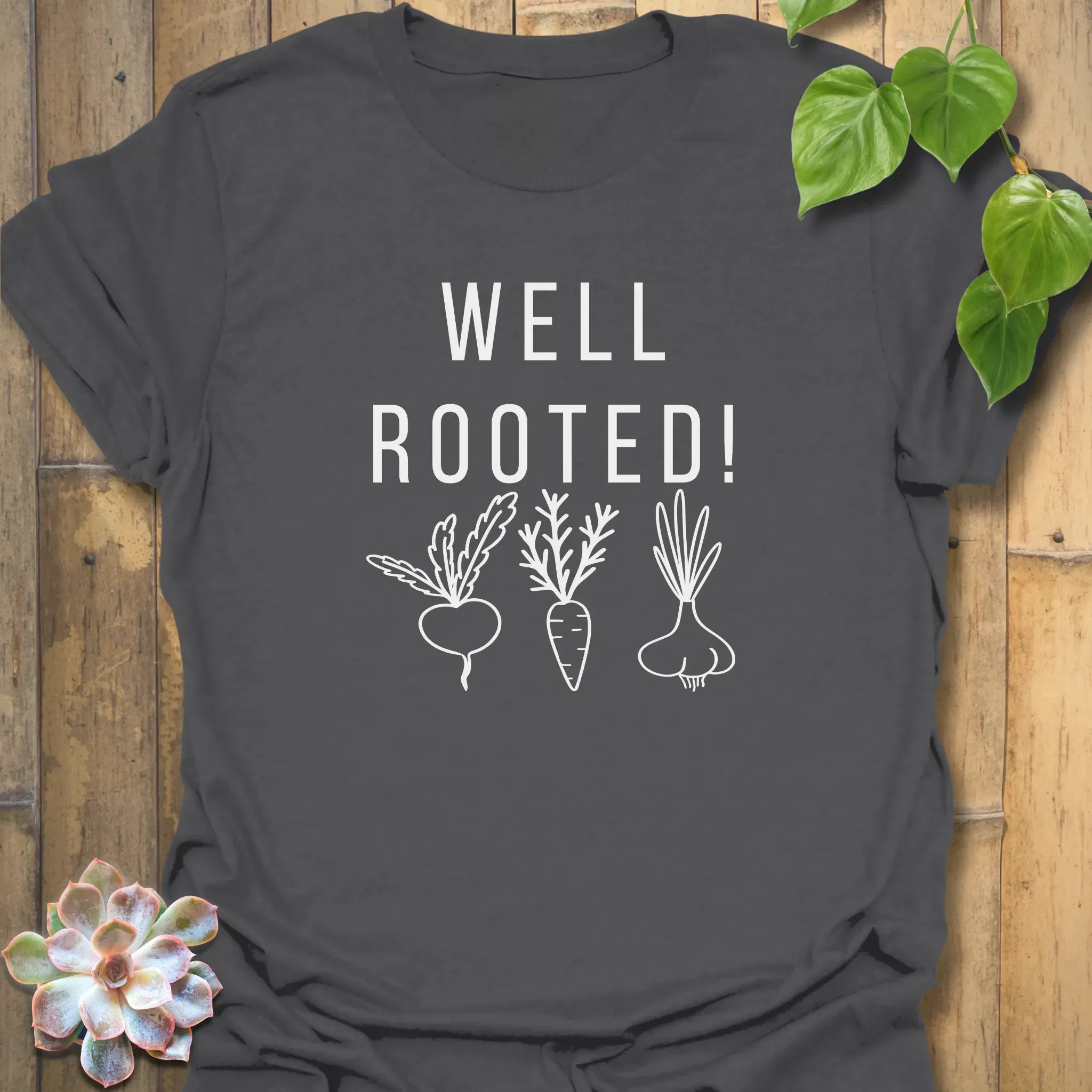 Well Rooted T-Shirt Charcoal / S T-Shirt
