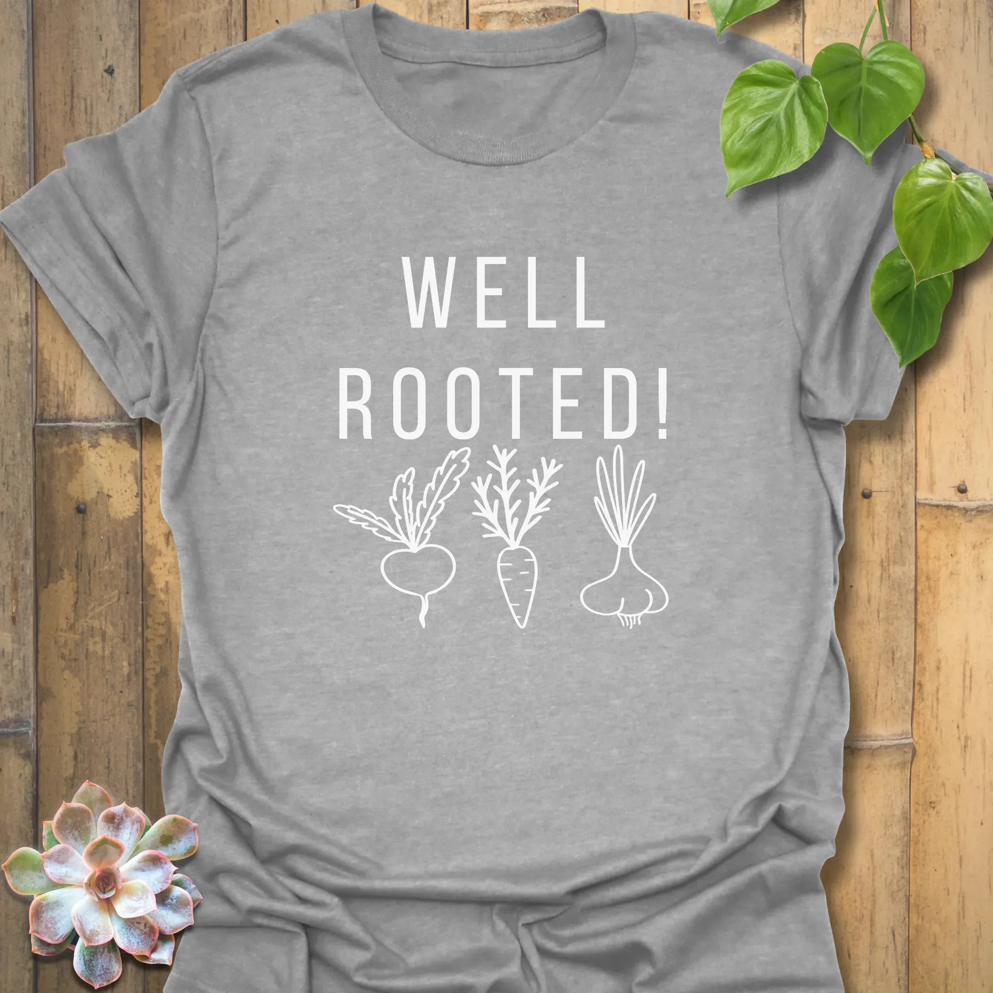 Well Rooted T-Shirt Sport Grey / S T-Shirt