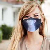 face mask with filter pocket