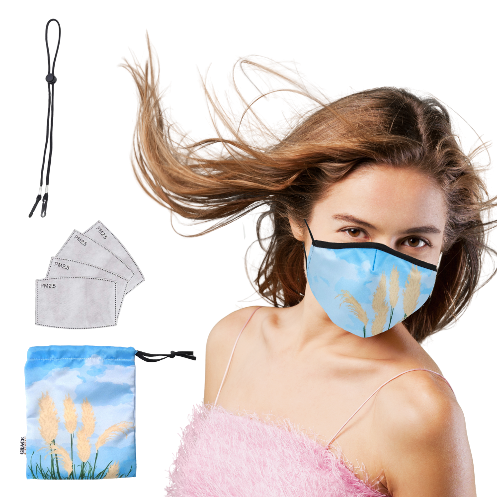 NZ Edition -Original Patterns -  Premium Face Mask Set - 3 Layer Reusable Face Mask - NZ Toi Toi