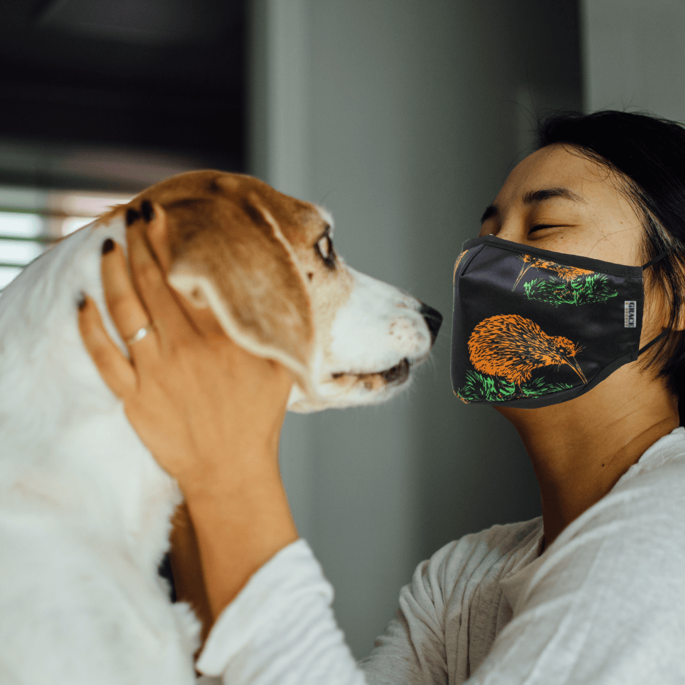 Cloth Face Mask Reusable Set | NZ Edition 3 Layer Breathable Face Mask - NZ Kiwi Face masks