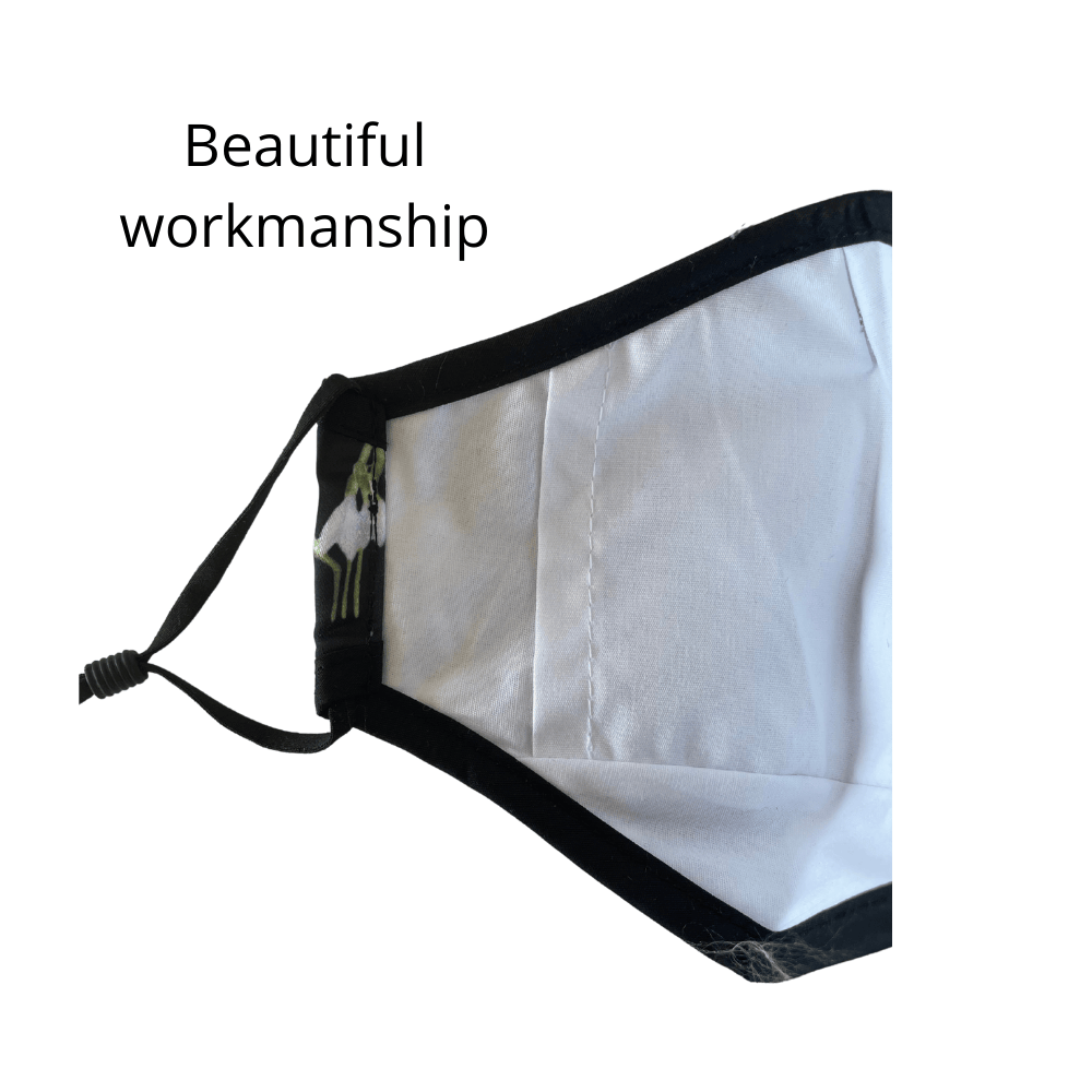 NZ Edition Premium Child Face Mask Set - 3 Layer 100% Cotton Reusable Face Mask - Lots of Lambs Child Face masks