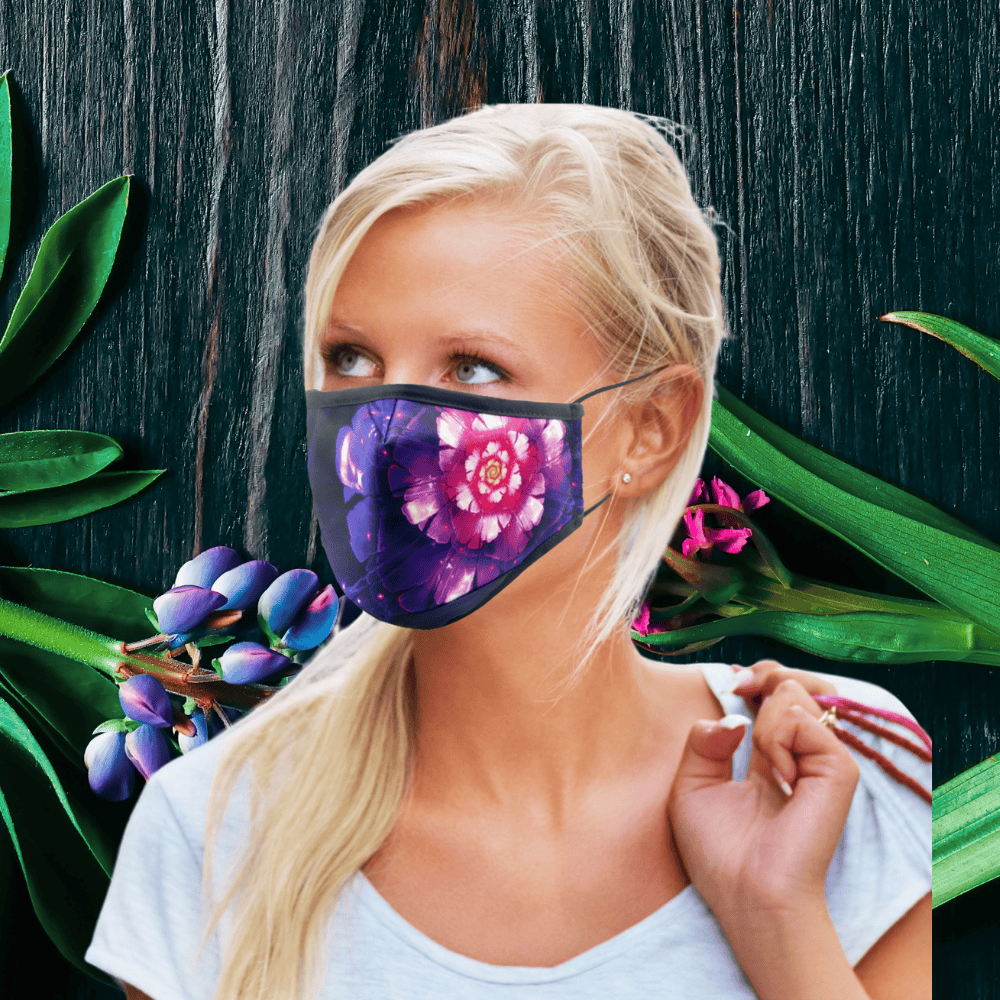 Premium Face Mask Set - 3 Layer Reusable Face Mask - Pink Beauty Face masks