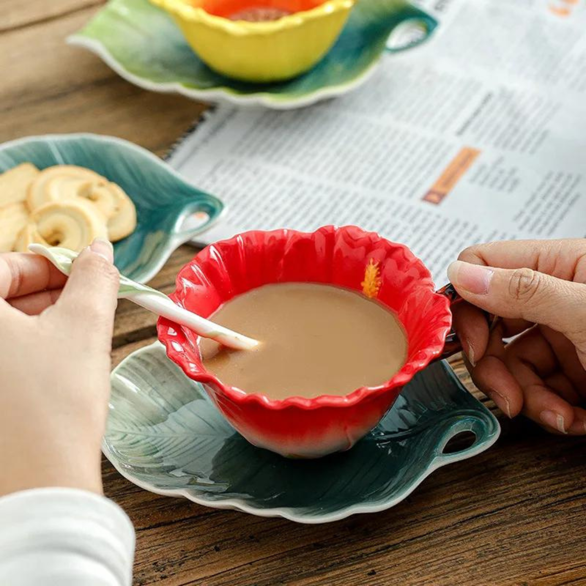 Leaf Shaped Spoon 