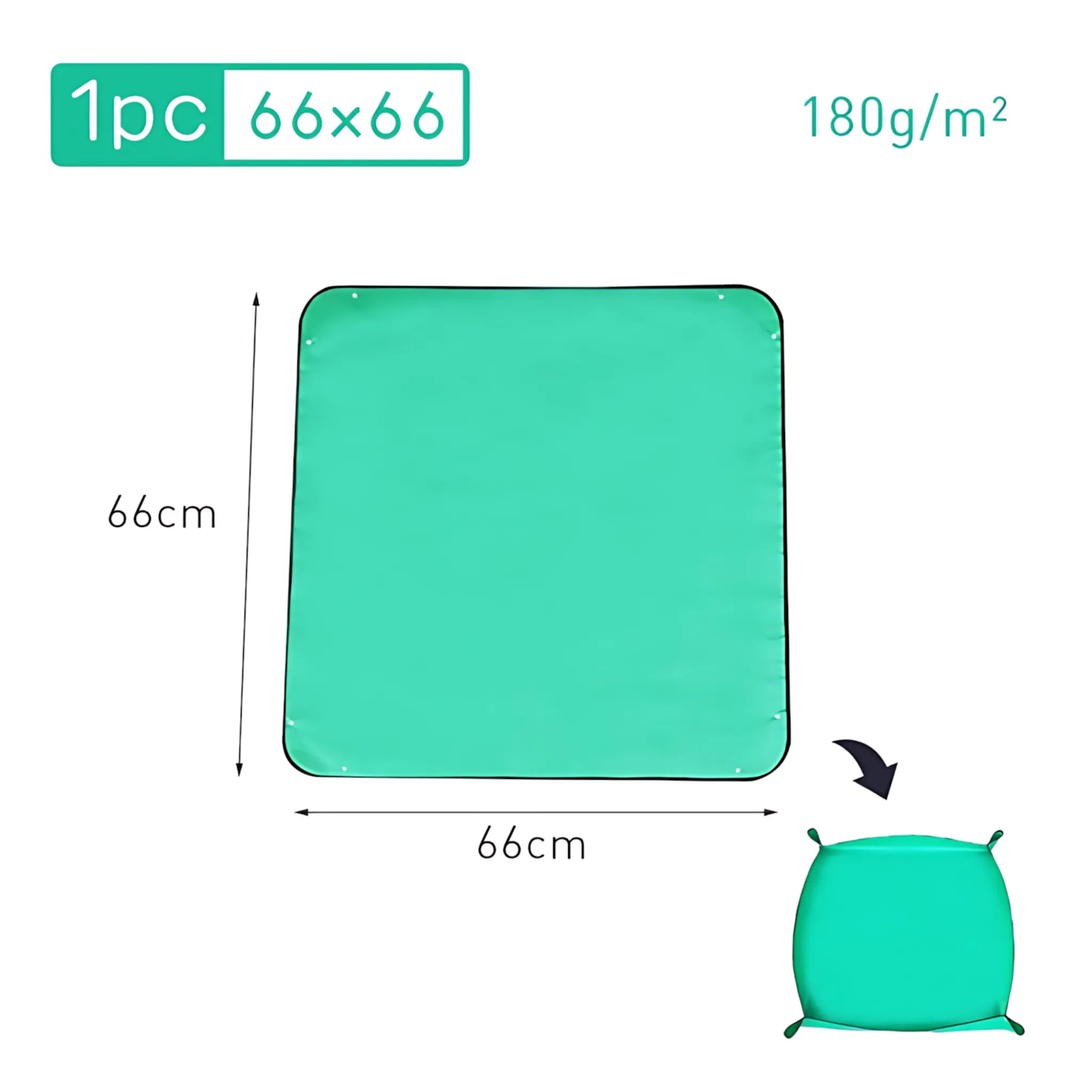 Waterproof Planting Mat - Foldable Garden Potting Pad