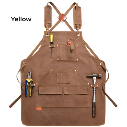 canvas apron for DIY projects
