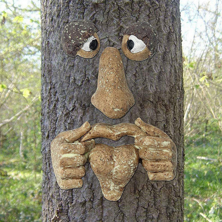 bark tree face