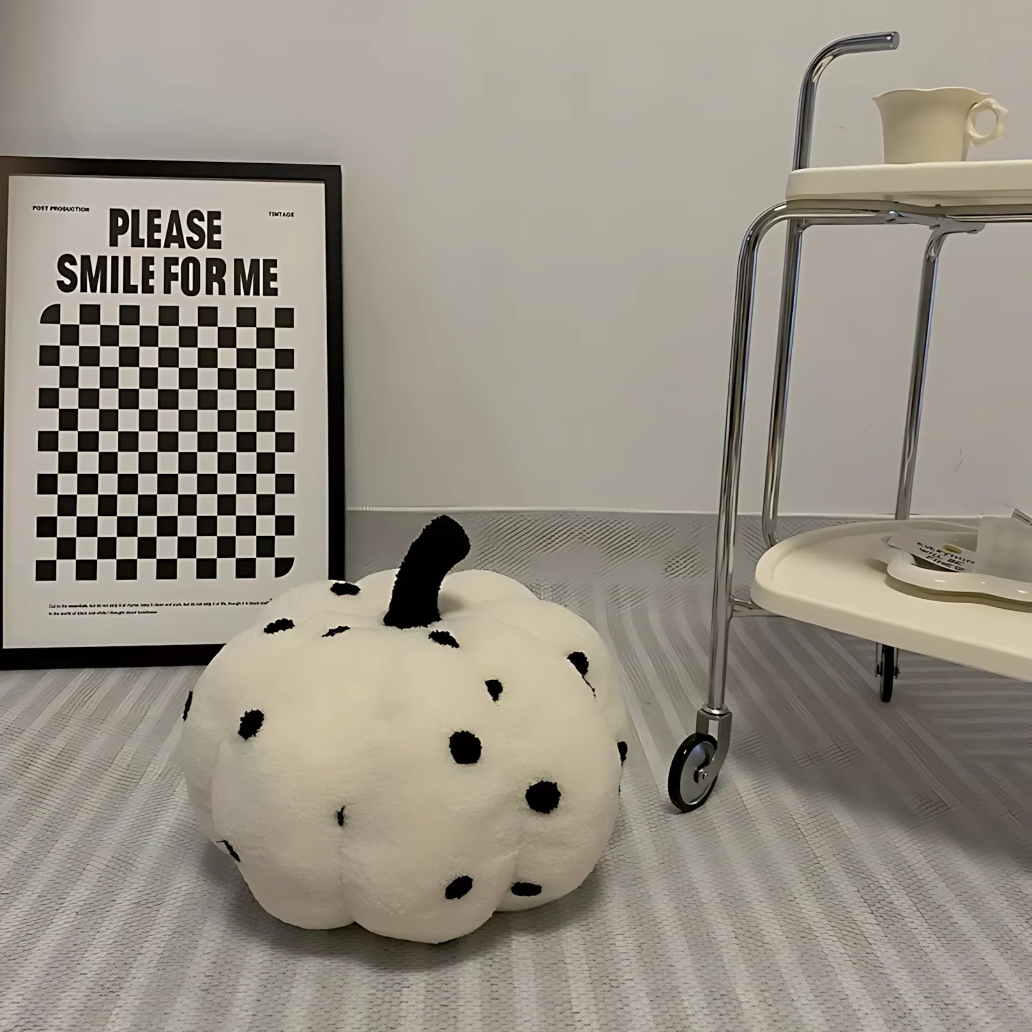 Plush pumpkin toy pillow