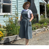 kitchen apron with pockets