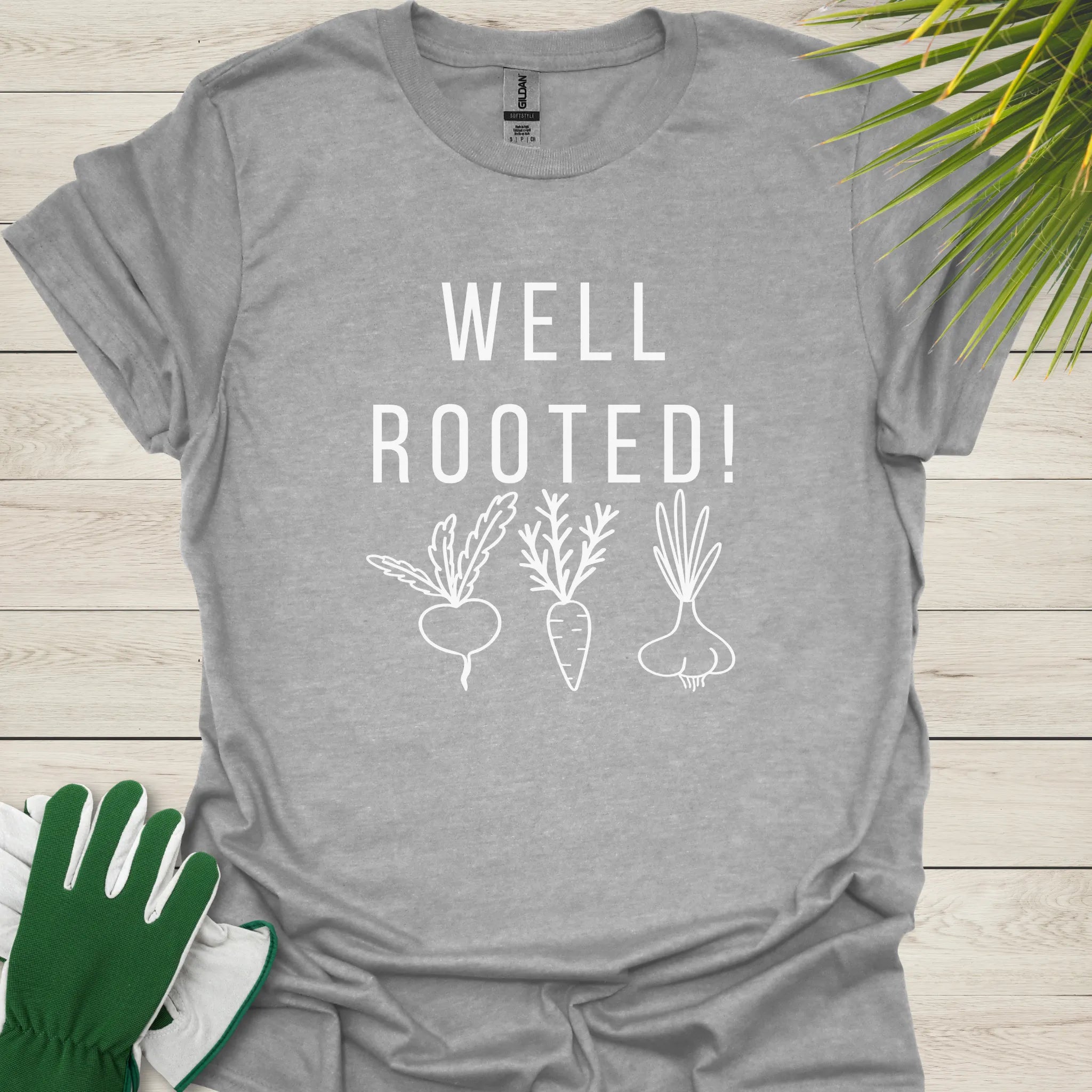 Root vegetable t-shirt NZ
