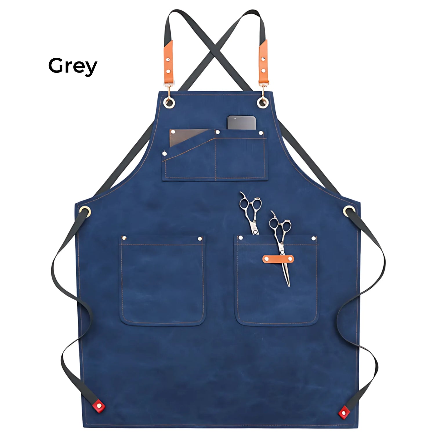 craft apron with storage pockets
