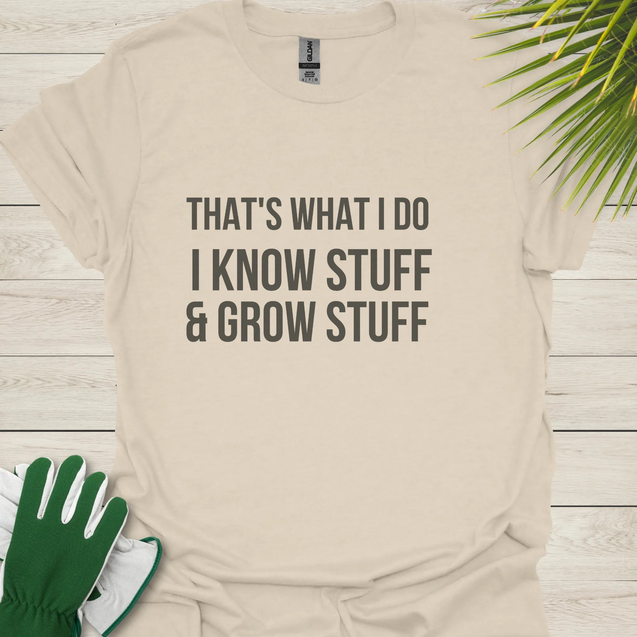 Know-it-all gardener shirt NZ
