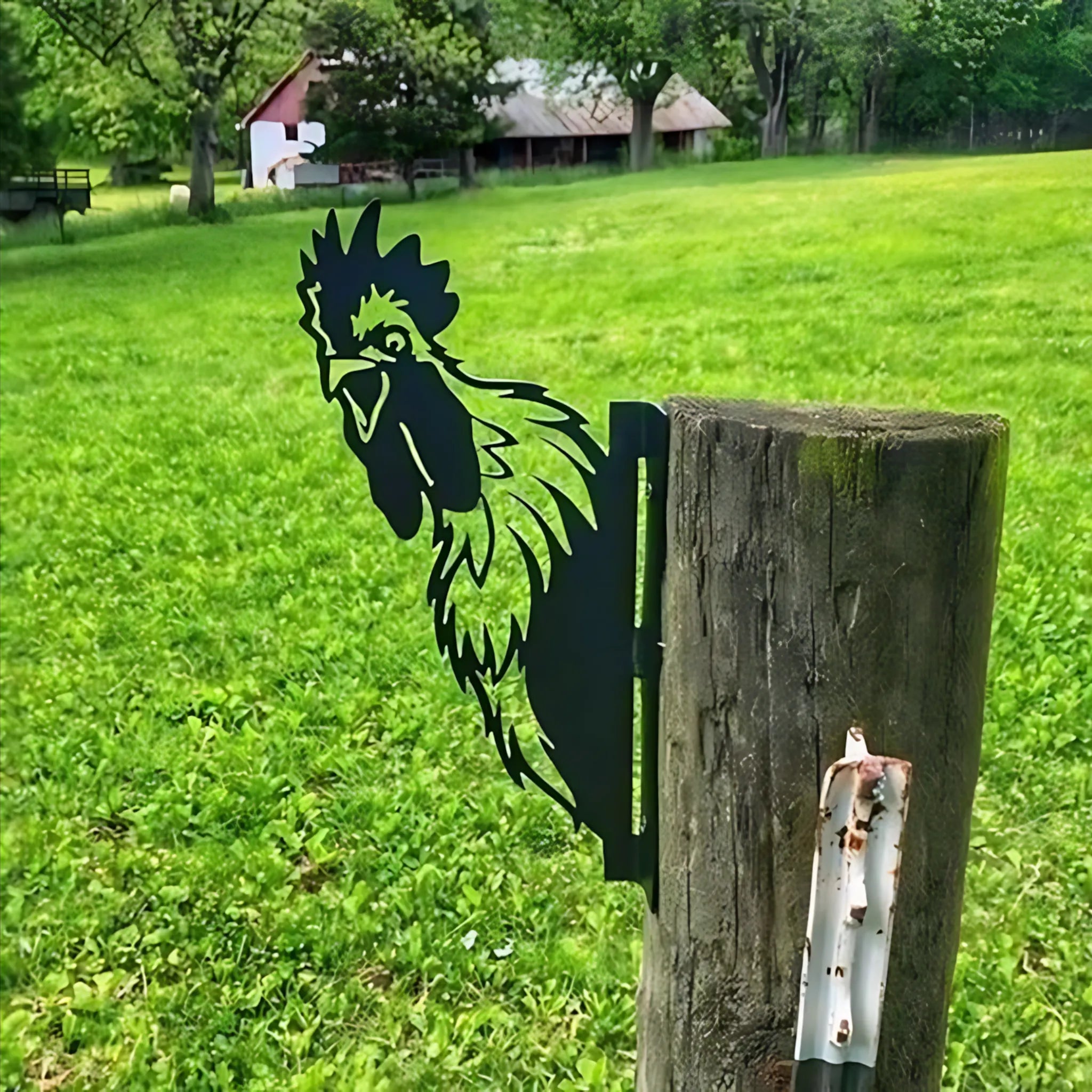 Rustic garden sign