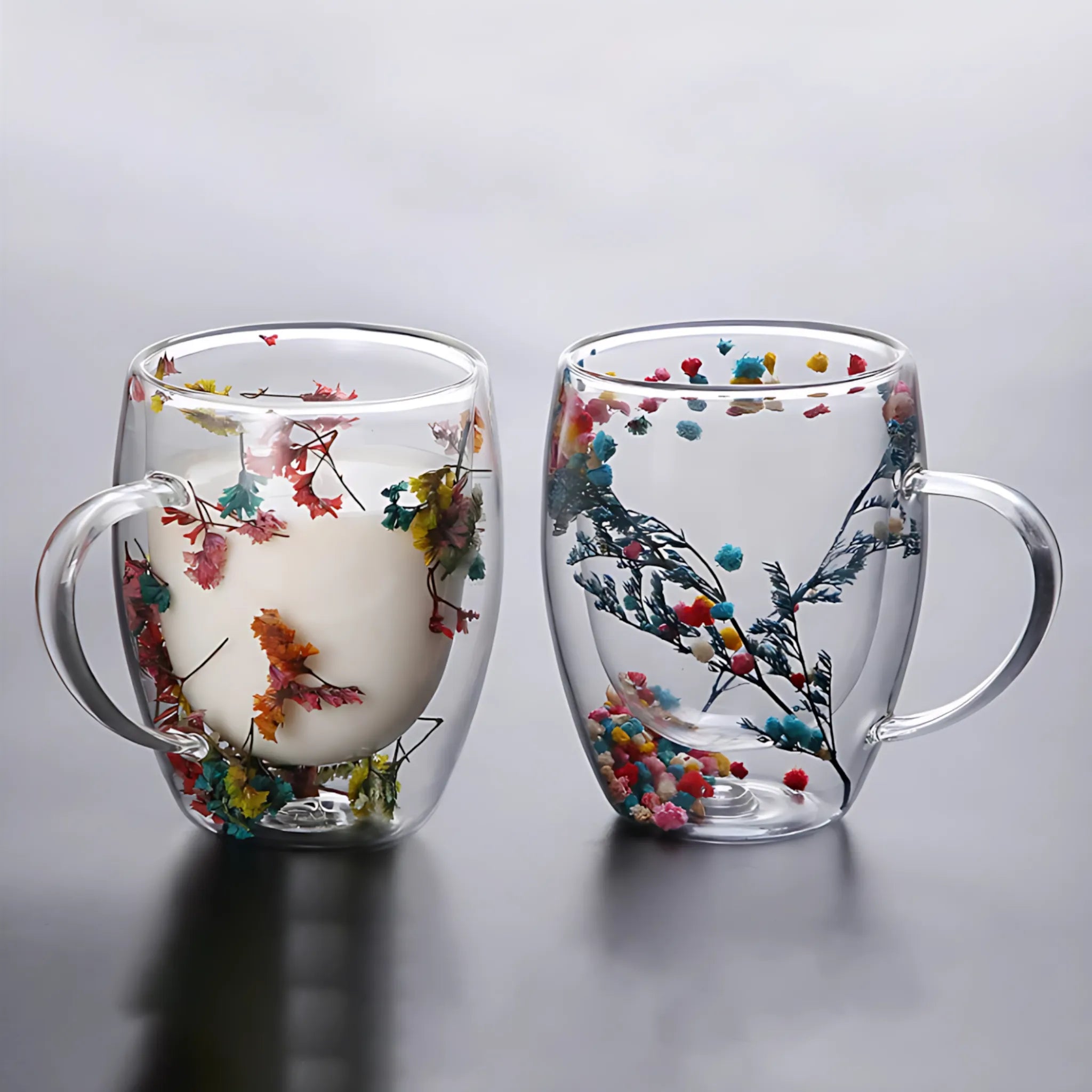 Durable glass mug