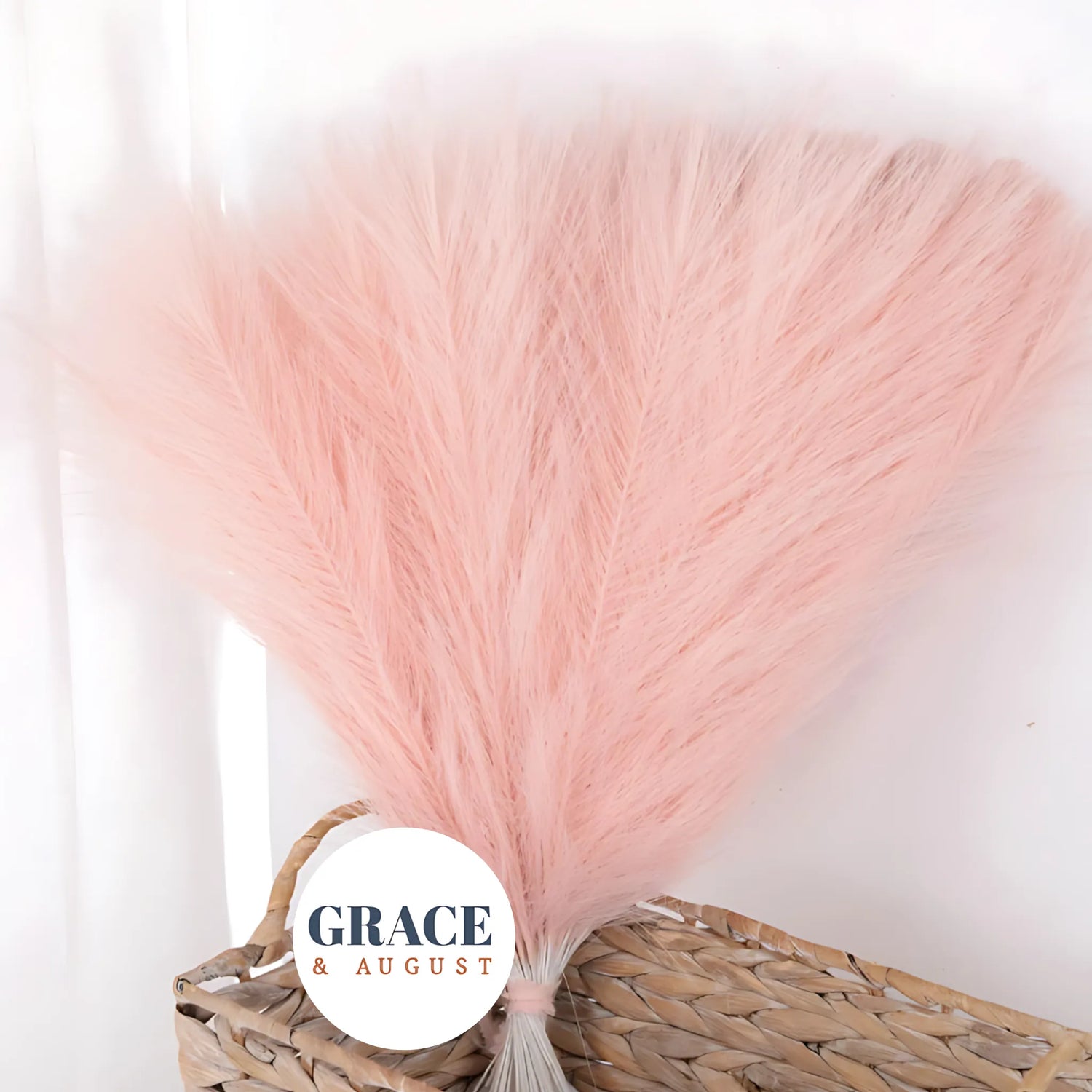 Artificial Pampas Grass Centrepiece