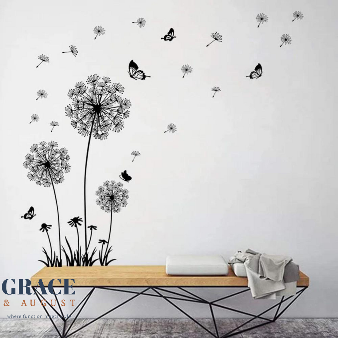 Dandelion wall stickers