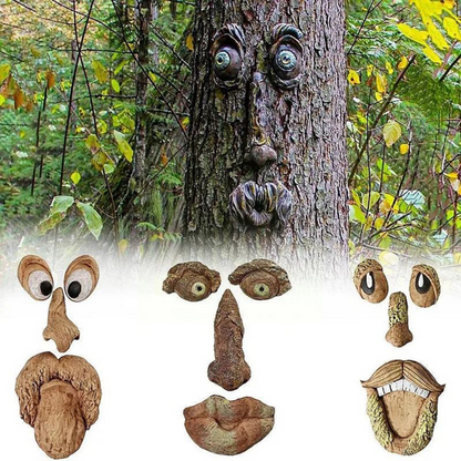 tree art faces