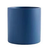 blue pot plant holder