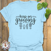 Light Blue t-shirt with &