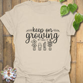 Natural t-shirt with &