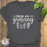 Charcoal t-shirt with &