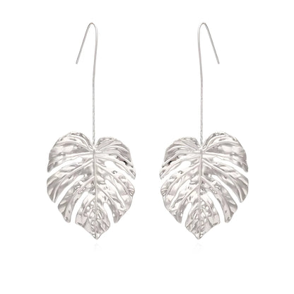 Leaf Pendant Earrings