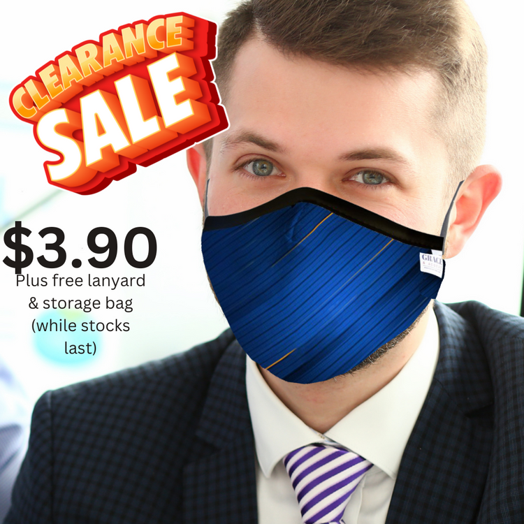 clearance sale fabric face mask