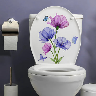 Nature wall stickers for bathroom