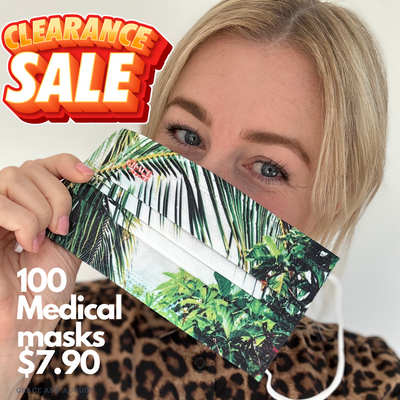 disposable face mask clearance