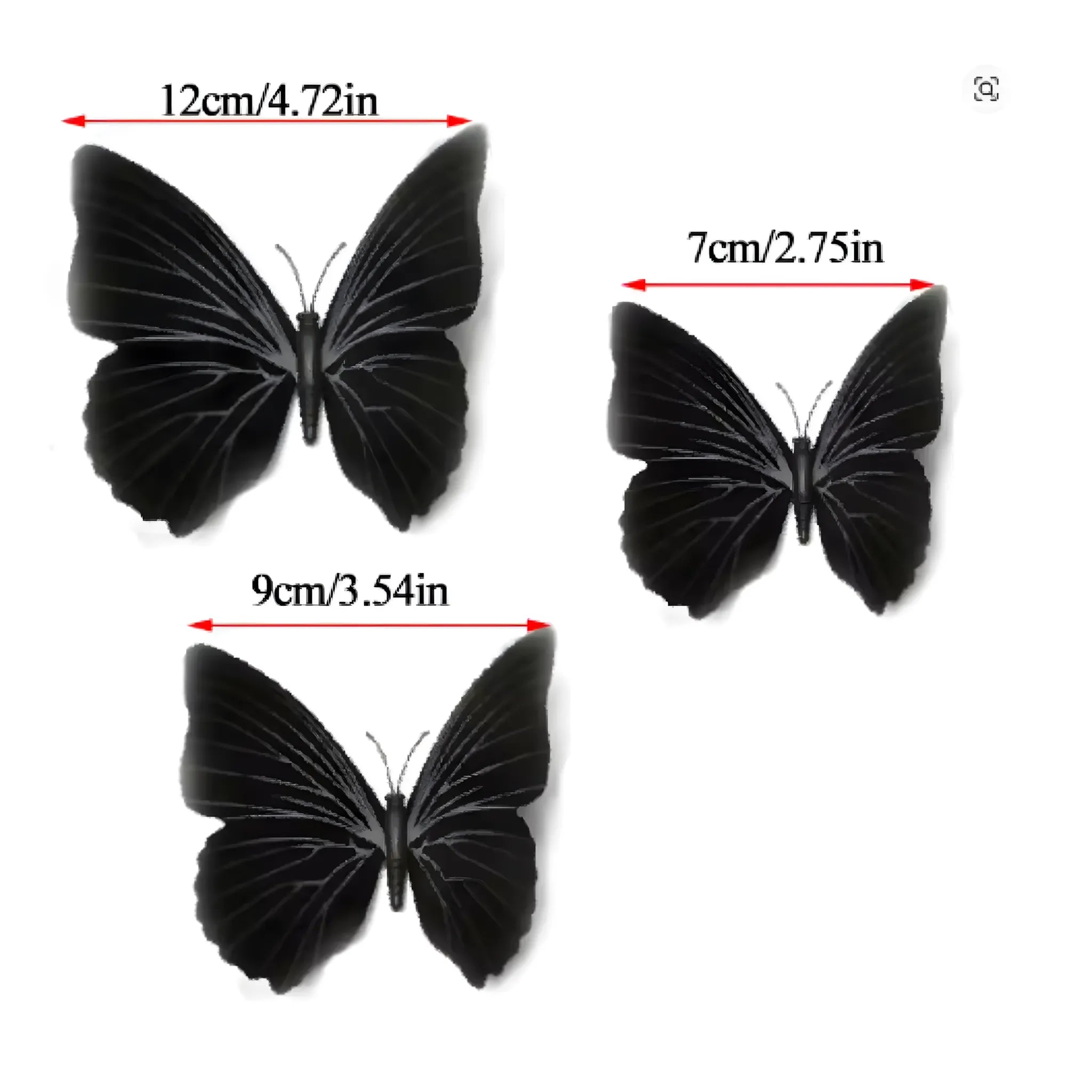 3D Butterfly Wall Stickers

