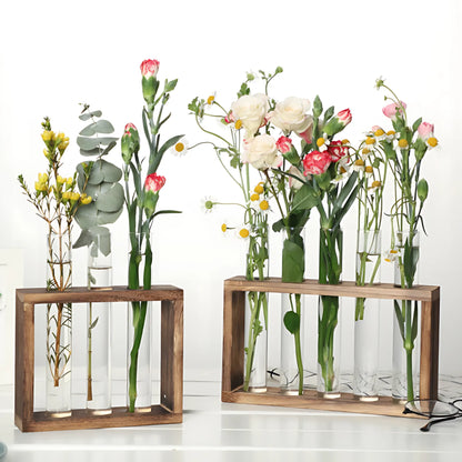 Glass Test Tube Vases