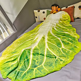 Cabbage Flannel Blanket