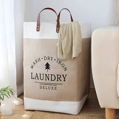 Foldable laundry basket
