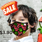 clearance sale fabric child face mask