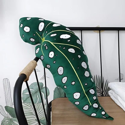 Leaf-shaped cushion