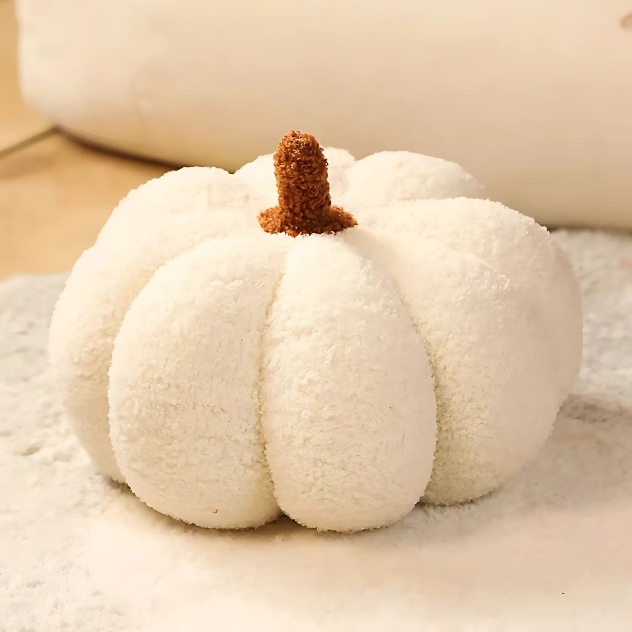 Autumn pumpkin pillow