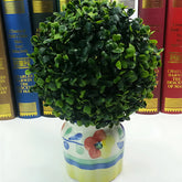 Fake grass ball for patio decoration