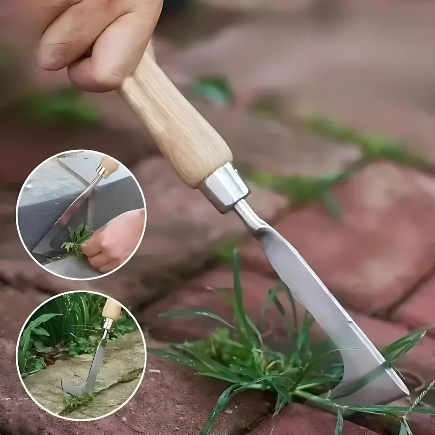 Hand weeding tool