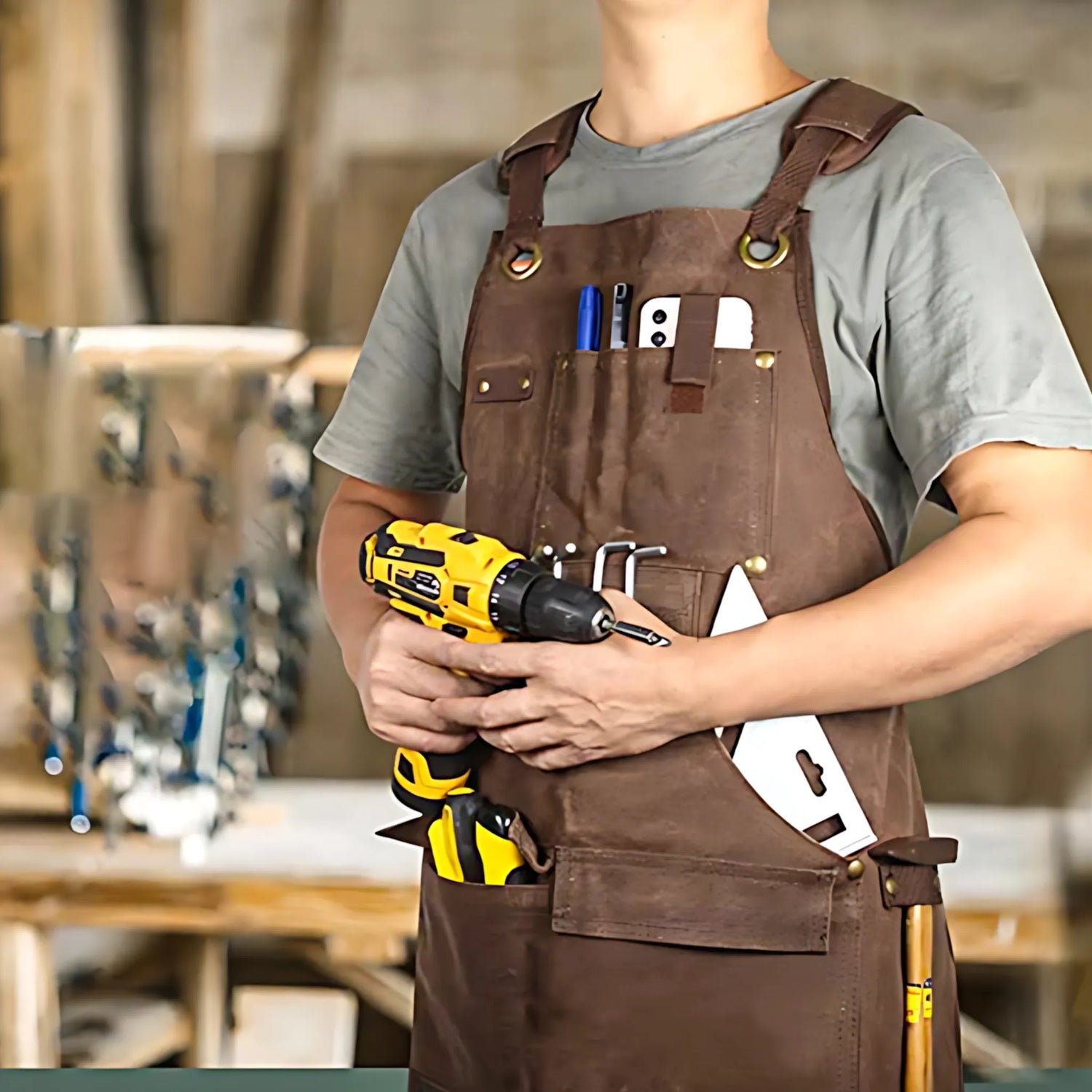 durable workshop apron