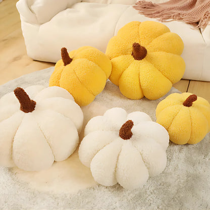 Decorative pumpkin pillow